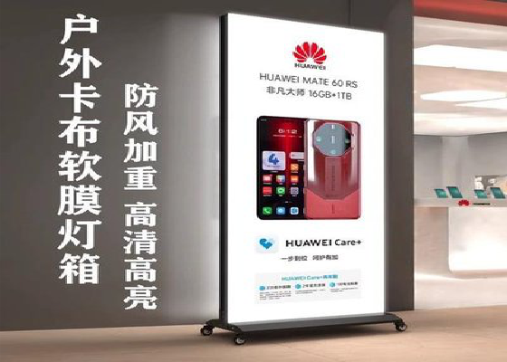 中江户外防水灯箱的应用特点及适用范围。