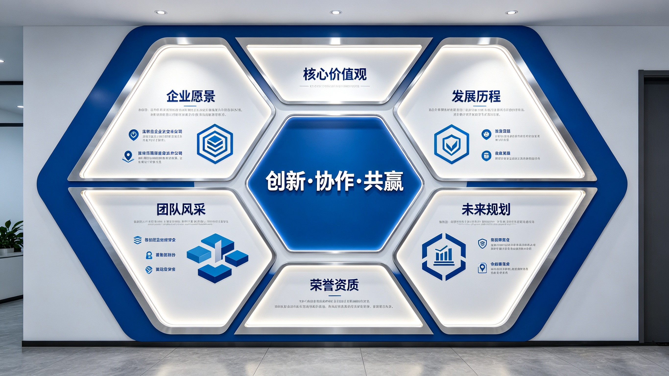 中江企业文化墙六边形避坑指南（新手常犯5个错误）